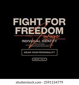 Urban edge, identity, abstract typography modern design slogan. Vector illustration graphics print t shirt, apparel, background, poster, banner, postcard or social media 