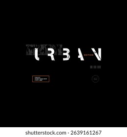 urban edition typography graphic design, for t-shirt prints
