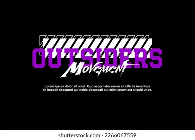 urban fashion design template for t-shirt or hoodie streetwear