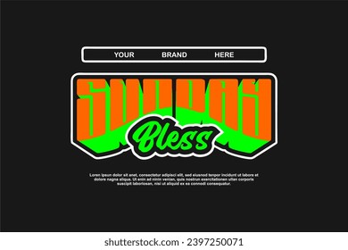 urban fashion vector tshirt design ready for printing