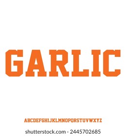 urban font alphabet set vector
