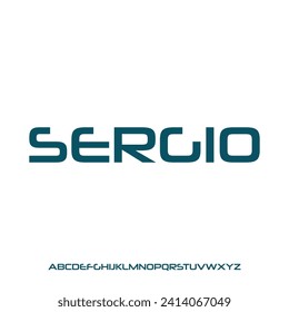 urban font vector alphabet set