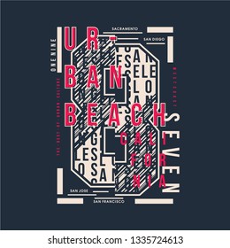 urban freestyle fashion graphic typography design vector t shirt