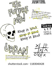 Urban Graffiti Vector Graphic