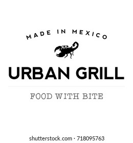 Urban Grill - logo vector illustration