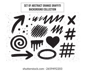 Urbana Grunge Graffiti Texture Pack Fondos Abstractas de arte callejero