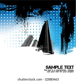 urban grunge vector textures and backgrounds