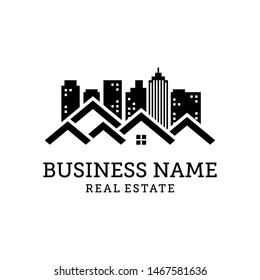 Urban Home, House, Building, Real Estate Logo Design Vector