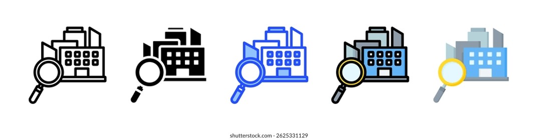 Urban Icon Collection With Multiple Styles