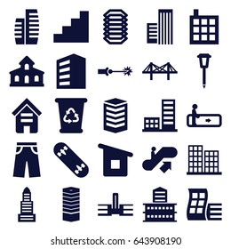 Urban Icons Set Set 25 Urban Stock Vector (Royalty Free) 643908190 ...