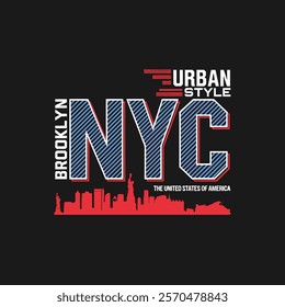 Urban Jungle NYC T-Shirt Design