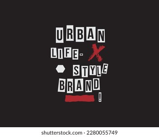  urban life X vector design