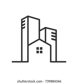 Urban Living Line Art