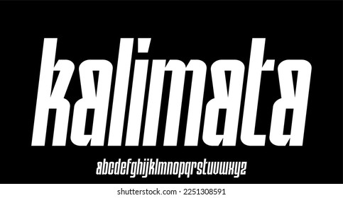 urban lowercase display font typeface