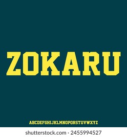 urban modern futuristic modern geometric font