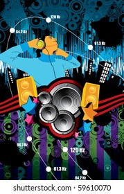 Urban music background