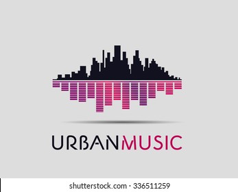 The Urban Music Concept Logo