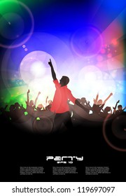 Urban music illustration