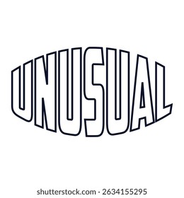Urban neon graffiti unusual slogan with outline gradient font - Hipster graphic typography vector illustration for tee t shirt or sweatshirt
