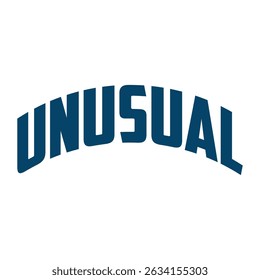 Slogan incomum de grafite de neon urbano com fonte de gradiente de contorno - ilustração vetorial de tipografia gráfica Hipster para camiseta em T ou moletom