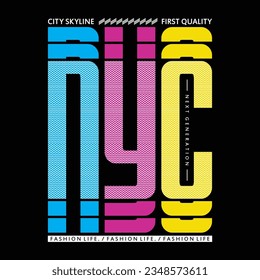 urban new york tee typography graphic design,t shirt print,vector illustration 