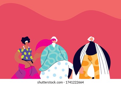 Urban people with casual cloth design, Person people human and social media theme Vector illustration