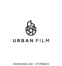 urban photo logo icon vector designs