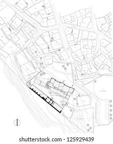 Urban Plan Drawing