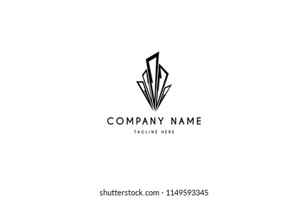 Urban power vector logo image