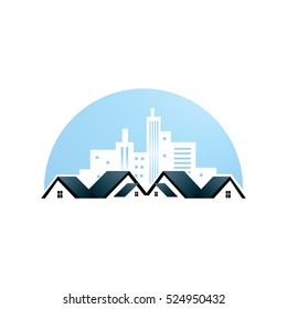 Urban Real Estate Logo Design Template