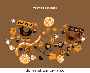 Urban Retro Food graphic