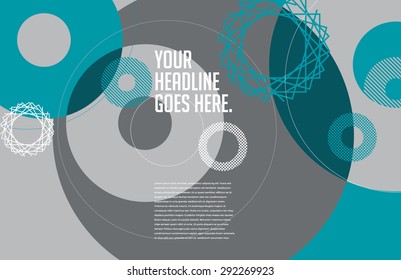 Urban rounded design template