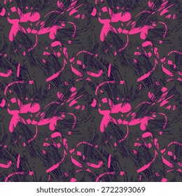 Padrão abstrato sem emenda urbana. Estilo moderno de camuflagem com trilhas grunge