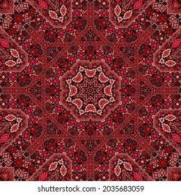 Urban seamless pattern of simple geometry shapes composition. Graphic american motif. Wallpaper print. Small elements background. Vector embroidery ornament.