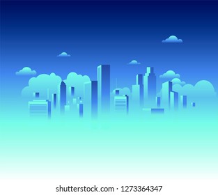 Urban Skyline background