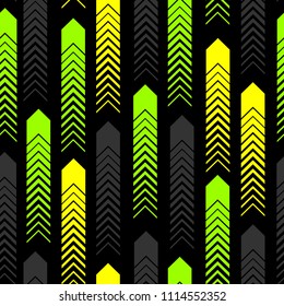 Urban sport pattern. Seamless vector illustration. Speed fun background.