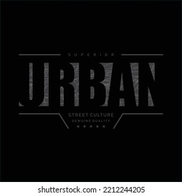 urban street culture slogan typography design, vector Illustration