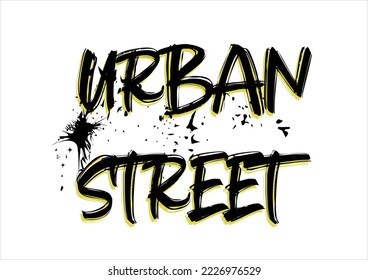 urban street fashion vector hand drawn grunge urban graffiti 