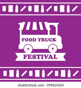 Urban, street food vector illustrations for poster eps10