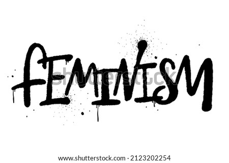 Similar – feminist Vienna Street art