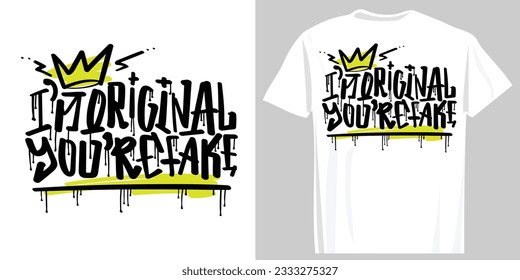 Urban street style retro grunge typography. Vector illustration design for fashion graphics, t shirt, print, poster, sticker.