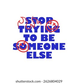 Urban streetwear Aesthetic typography text vector graphic design