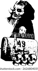 Urban streetwear Aesthetic typography text vector graphic design