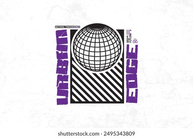 Urban Streetwear Aesthetic vector graphic design