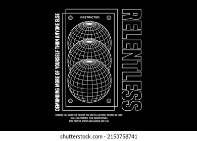 Urban streetwear creative fashion  apparel vector design