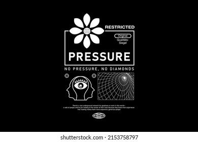 Urban streetwear creative fashion  apparel vector design