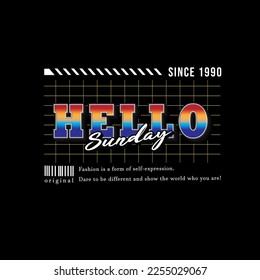 Urban streetwear design for printed t-shirts, jackets, sweaters and more. slogan typography