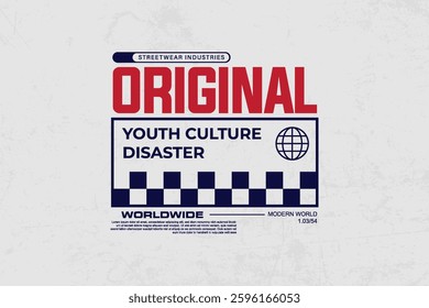 Urban streetwear graphic tee design templates