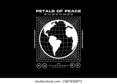 Urban streetwear Motivational quotes graphic tee vector design