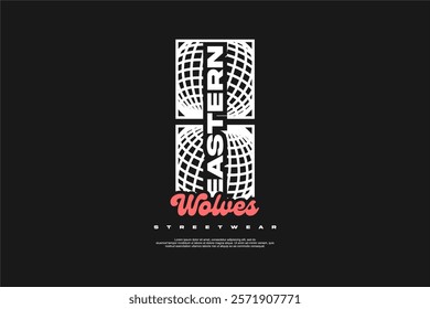 Urban streetwear quotes graphic tee vector design templates